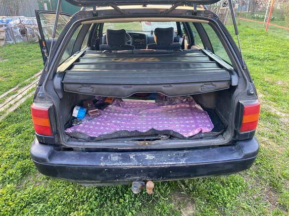 1994 Volkswagen Passat B4, синий, 179000 рублей - вид 8