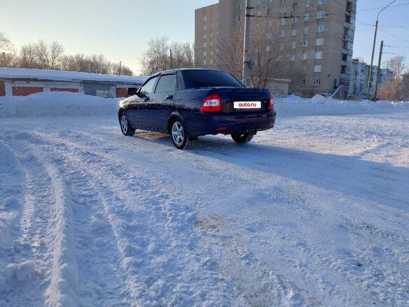 2012 Lada (ВАЗ) Priora I, синий, 340000 рублей - вид 6