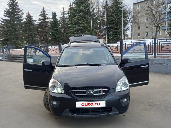 2007 Kia Carens II (UN), чёрный, 500000 рублей - вид 4