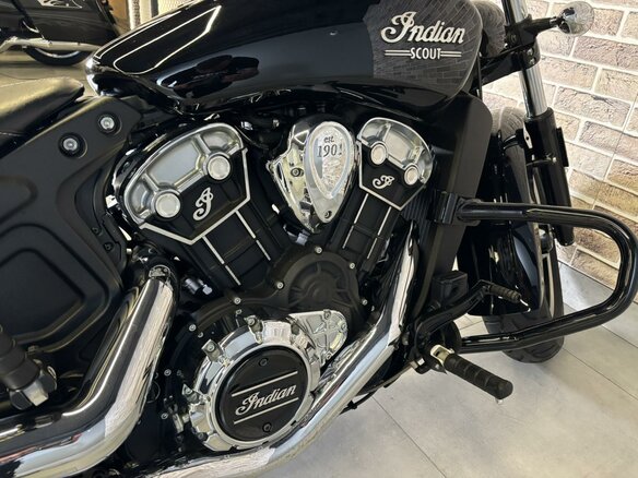 2021 Indian Scout, чёрный, 1285000 рублей - вид 12