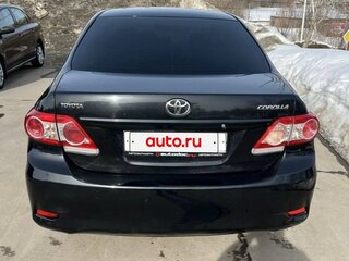2012 Toyota Corolla X (E140, E150) Рестайлинг, чёрный, 1000000 рублей, вид 3