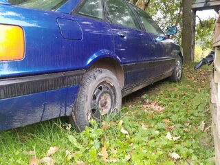 1989 Audi 80 IV (B3), синий, 150000 рублей, вид 3