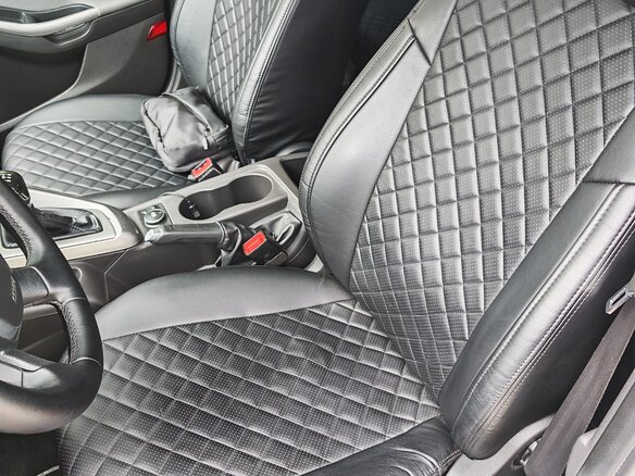 2014 Ford Focus III, синий, 950000 рублей - вид 12