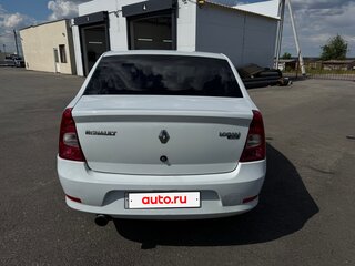 2014 Renault Logan I Рестайлинг, белый, 460000 рублей, вид 4