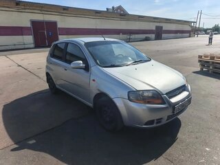 2004 Chevrolet Aveo I, серебристый, 165000 рублей, вид 1