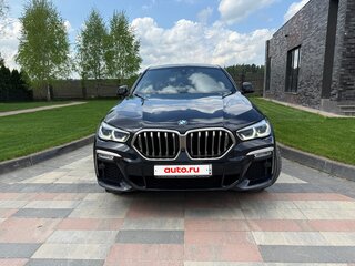 2019 BMW X6 M50i III (G06), синий, 7590000 рублей, вид 3