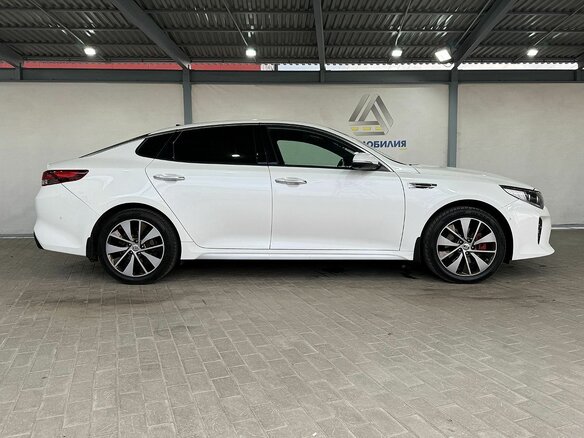 2017 Kia Optima IV, белый - вид 5