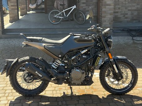 2023 Husqvarna Svartpilen 401, зелёный, 600000 рублей, вид 2