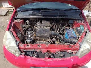 2004 Toyota Vitz I (P10), красный, 415000 рублей, вид 5