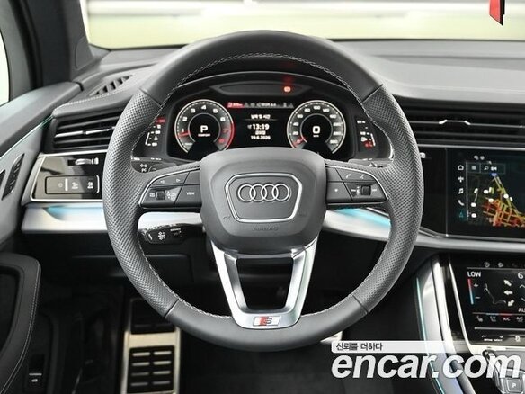 2024 Audi Q7 55 TFSI II (4M) Рестайлинг 2, чёрный, 10390000 рублей - вид 8