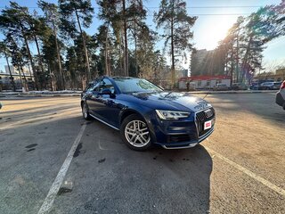 2018 Audi A4 allroad V (B9), синий, 3097000 рублей, вид 3