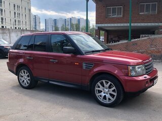 2008 Land Rover Range Rover Sport I, красный, 1190000 рублей, вид 1
