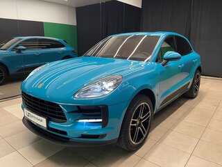 2021 Porsche Macan I Рестайлинг, голубой, 5900000 рублей, вид 3