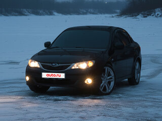 2008 Subaru Impreza III, чёрный, 600000 рублей, вид 1