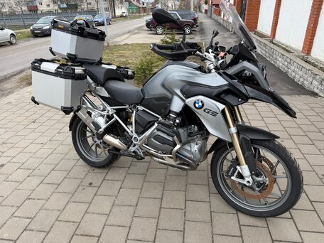 2015 BMW R 1200 GS, серебристый, 1290000 рублей, вид 2
