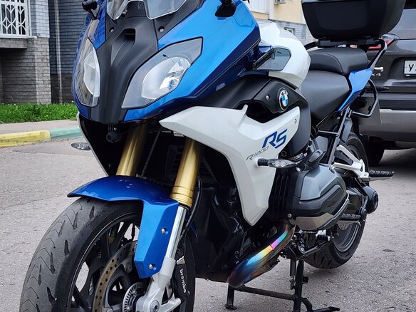 2016 BMW R 1200 RS, синий - вид 2