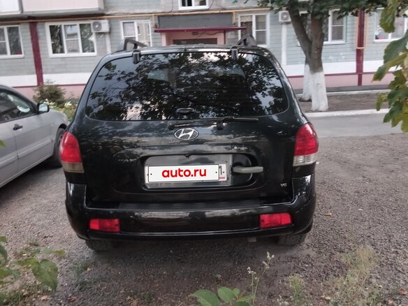 2012 Hyundai Santa Fe Classic Classic, чёрный, 1090000 рублей - вид 4