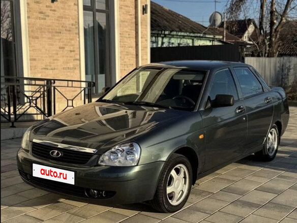 2010 Lada (ВАЗ) Priora I, зелёный, 450000 рублей - вид 20