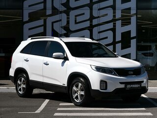 2013 Kia Sorento II Рестайлинг, белый, 1779000 рублей, вид 1