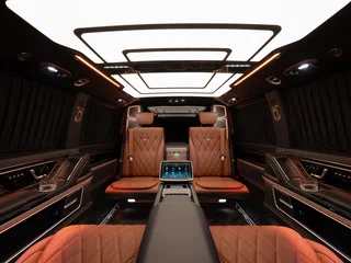 2026 Mercedes-Benz V-Класс Extra Long 300 d экстра длинный III (W447) Рестайлинг 2, чёрный, 49900000 рублей, вид 4