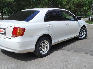 2007 Toyota Corolla Axio X (E140, E150), белый, 438000 рублей, вид 5