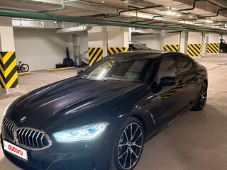 2021 BMW 8 серии Gran Coupe 840i II (G14/G15/G16), чёрный, 6400000 рублей, вид 2