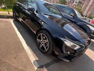 2019 Mercedes-Benz A-Класс 200 IV (W177), чёрный, 2800000 рублей, вид 1
