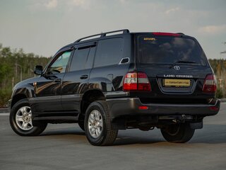 2006 Toyota Land Cruiser 100 Series Рестайлинг 2, чёрный, 2122000 рублей, вид 2
