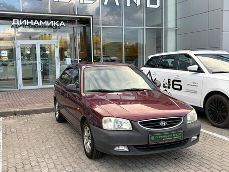2007 Hyundai Accent ТагАЗ II, красный, 372000 рублей, вид 3