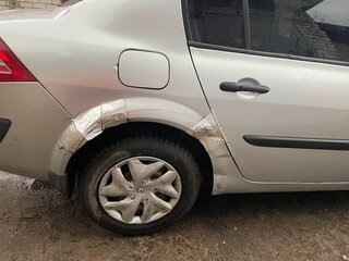 2008 Renault Megane II Рестайлинг, серый, 370000 рублей, вид 4