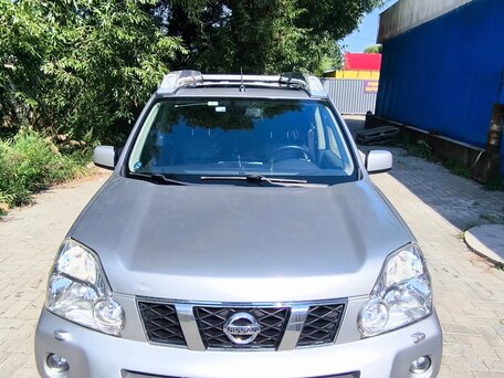 2008 Nissan X-Trail II, серебристый, вид 2
