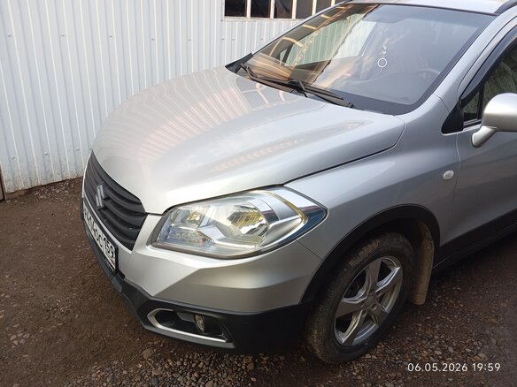 2014 Suzuki SX4 II (S-Cross), серебристый, 1150000 рублей - вид 7