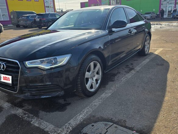 2013 Audi A6 IV (C7), чёрный, 1150000 рублей