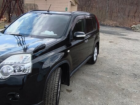 2008 Nissan X-Trail II, чёрный, 890000 рублей, вид 1