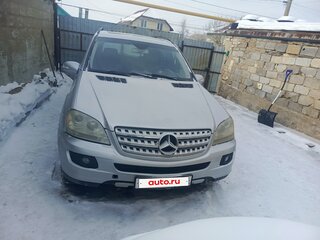 2005 Mercedes-Benz M-Класс 350 II (W164), серебристый, 900000 рублей, вид 2