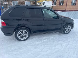 2001 BMW X5 4.4i I (E53), чёрный, 800000 рублей, вид 4