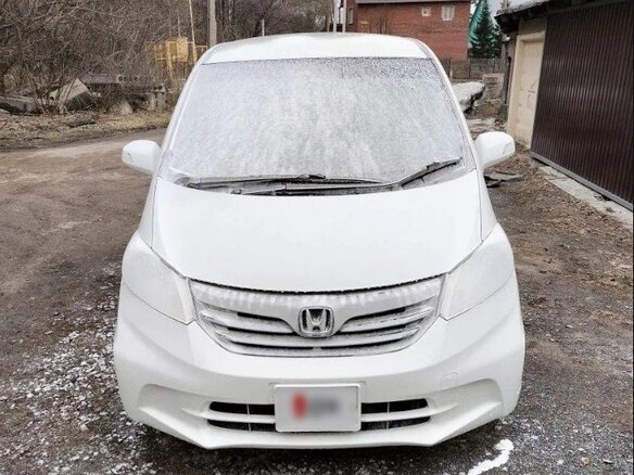 2014 Honda Freed I Рестайлинг 2, белый, 1350000 рублей - вид 1