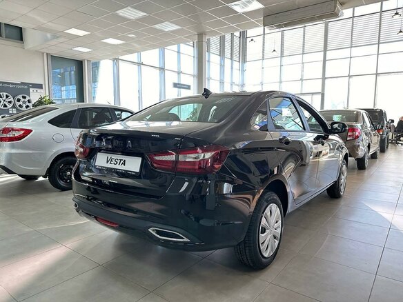 2026 Lada (ВАЗ) Vesta I Рестайлинг (NG), чёрный - вид 1