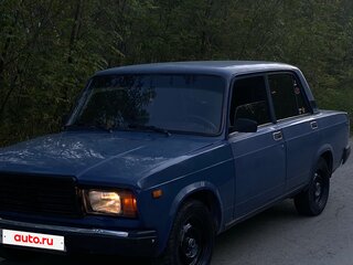 2003 Lada (ВАЗ) 2107, синий, 100000 рублей, вид 1
