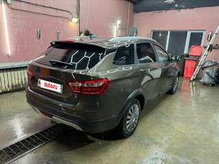 2019 Lada (ВАЗ) Vesta SW Cross I, коричневый, 940000 рублей, вид 4
