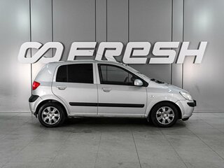 2008 Hyundai Getz I Рестайлинг, серебристый, 649000 рублей, вид 5