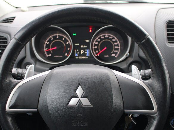 2015 Mitsubishi ASX I Рестайлинг, чёрный, 1170000 рублей - вид 9