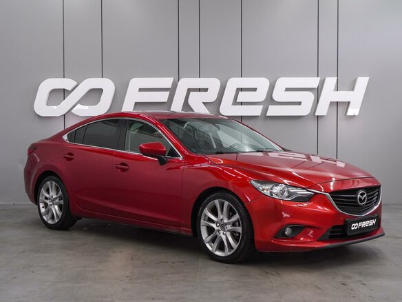 2013 Mazda 6 III (GJ), красный