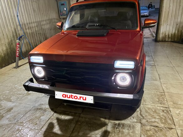 2008 Lada (ВАЗ) 2121 (4x4) I Рестайлинг, пурпурный, 380000 рублей - вид 2