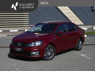 2019 Volkswagen Polo V Рестайлинг, красный, 1027000 рублей, вид 1