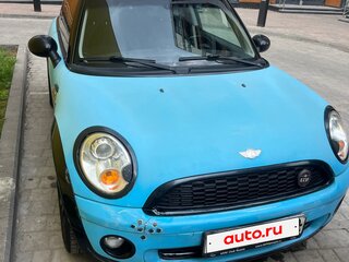 2006 Mini Hatch Cooper II (R56), голубой, 475000 рублей, вид 2