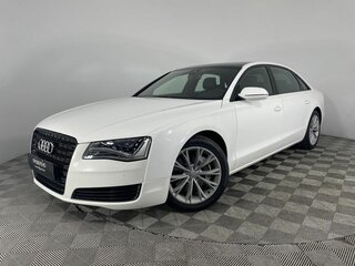2011 Audi A8 Long III (D4), белый, 2750000 рублей, вид 1