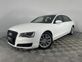 2011 Audi A8 Long III (D4), белый, 2750000 рублей