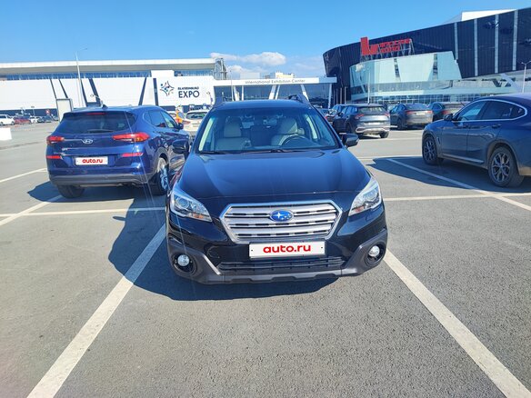2017 Subaru Outback V, чёрный, 2591000 рублей - вид 1