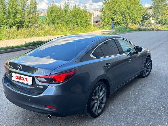 2018 Mazda 6 III (GJ) Рестайлинг, серый, 2150000 рублей - вид 5
